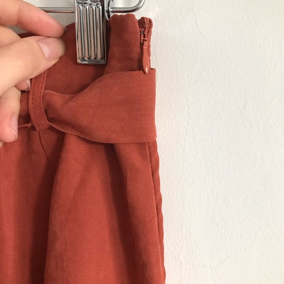Vintage brunt orange skirt XS-S - Picture 3 of 6